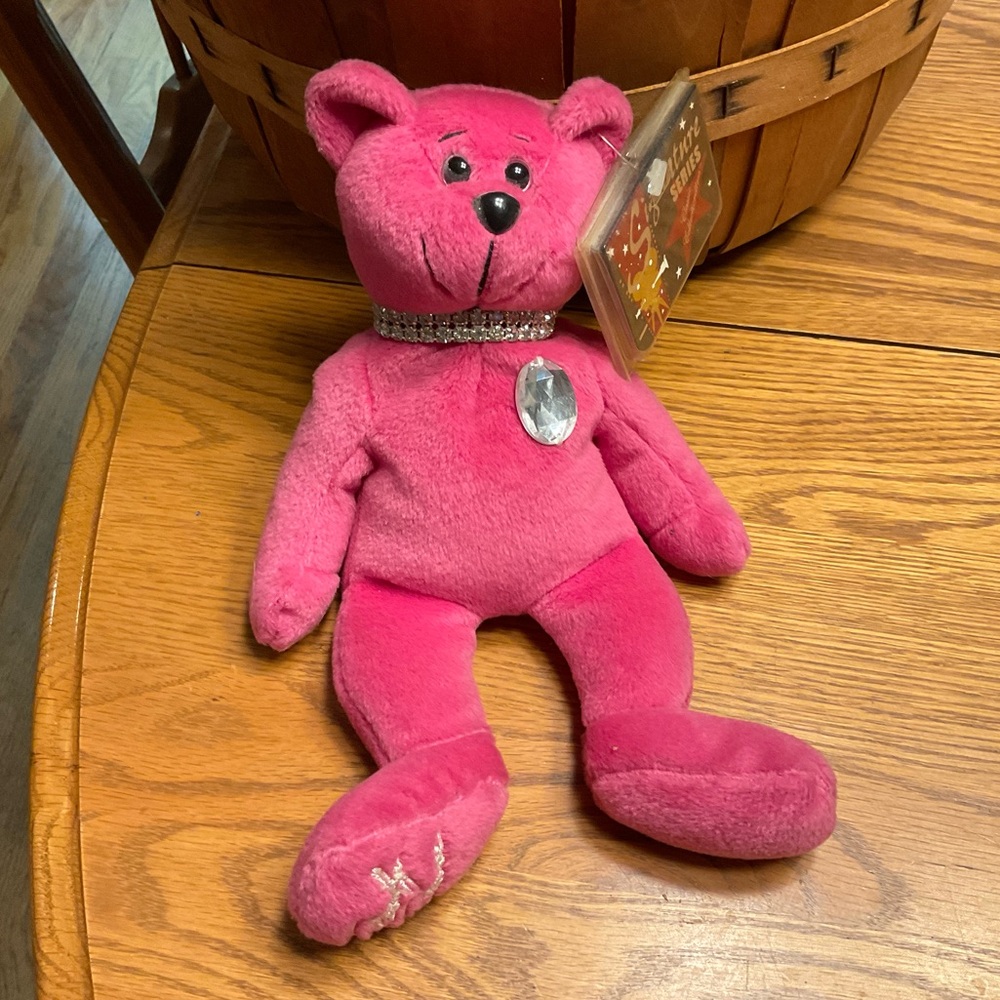 Marilyn Monroe Pink Bear 9”